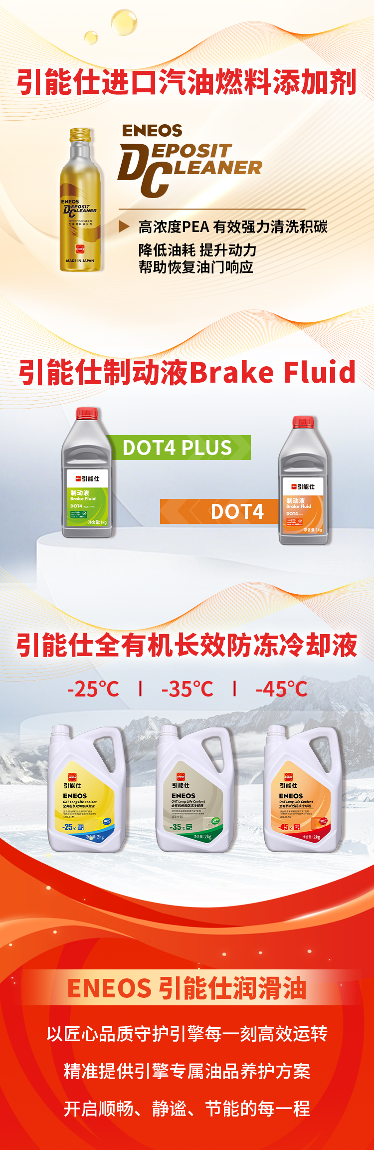 ENEOS引能仕润滑油全品类矩阵(图9)